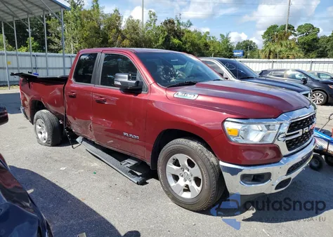 2022 Ram 1500 Big Horn/Lone Star z USA, uszkodzony, nr VIN 1C6RREBG4NN197132